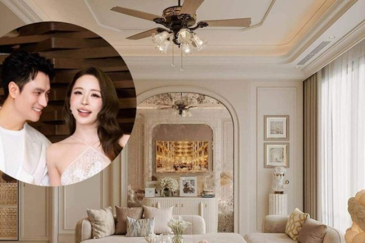 NSƯT Việt Anh và diễn viên Quỳnh Nga rạng rỡ bên cơ ngơi biệt thự 5 tầng sắp hoàn thiện