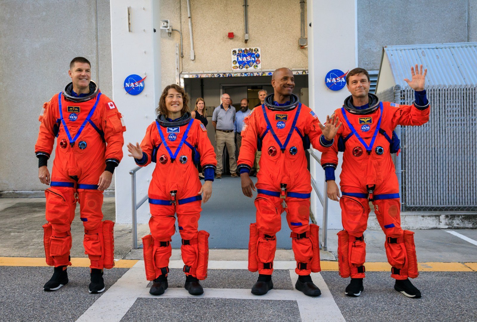 phi hành đoàn Artemis II trong chương trình Artemis. NASA