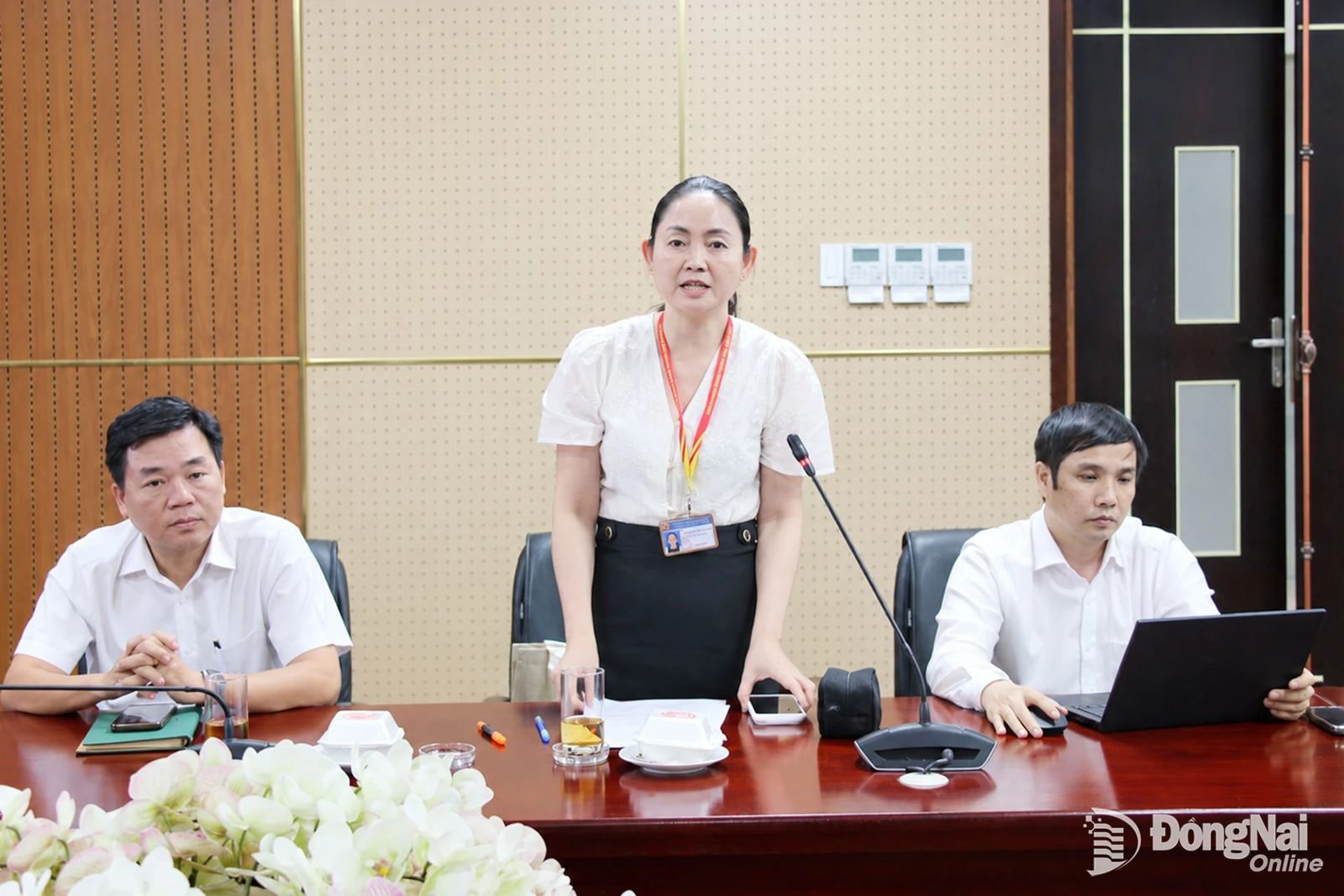 Đại diện đơn vị trao đổi về địa điểm tổ chức DigiFest Đồng Nai