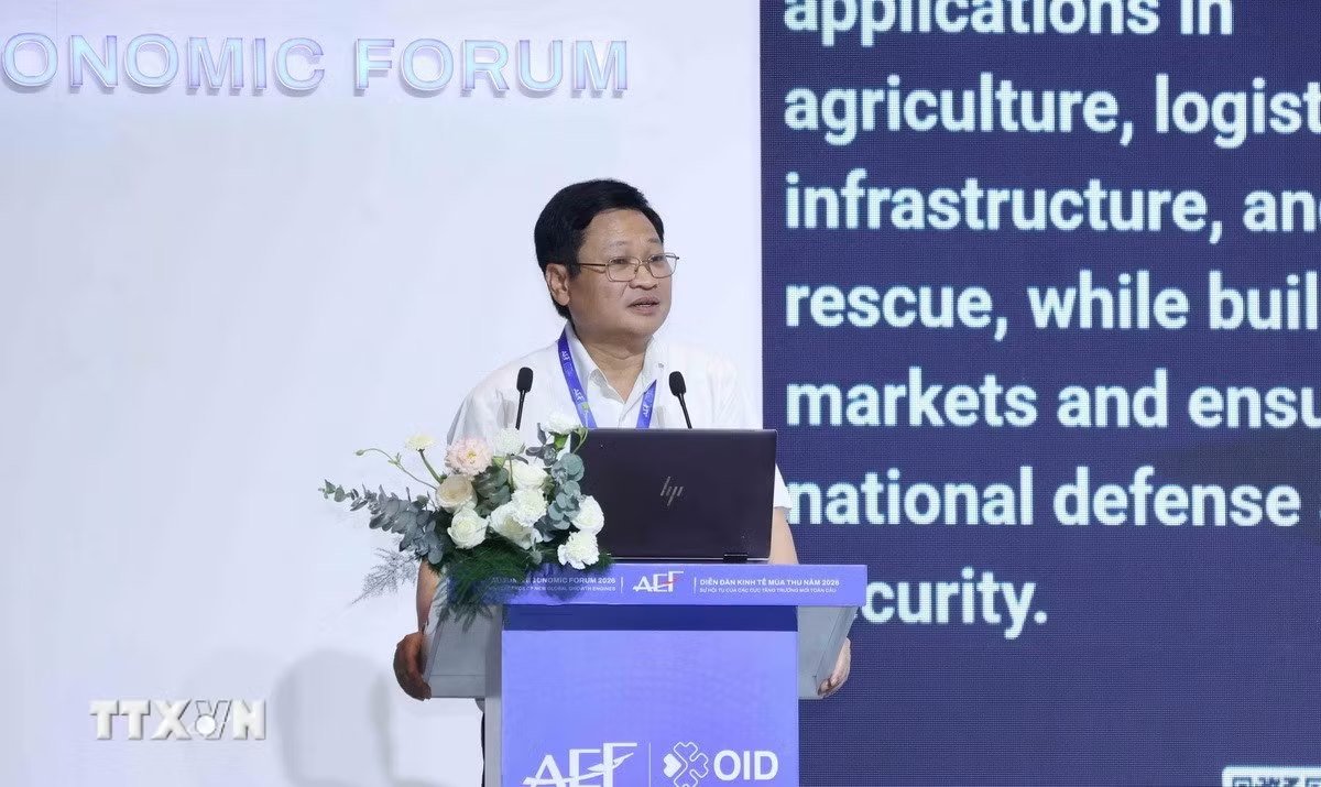 Ông Nguyễn Khắc Lịch, Cục trưởng Cục Công nghệ số và Trí tuệ nhân tạo (Bộ Khoa học và Công nghệ), phát biểu tại chương trình