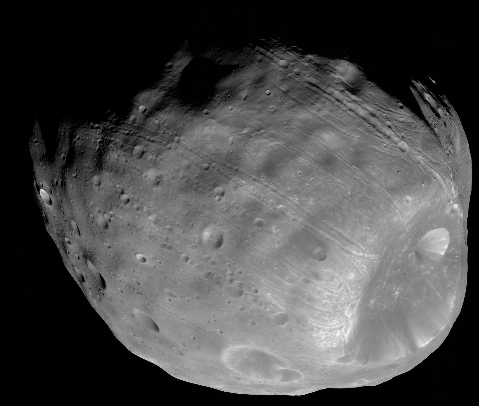 Bề mặt Phobos trong ảnh NASA, ảnh tư liệu phục vụ giới thiệu mục tiêu nghiên cứu của MMX
