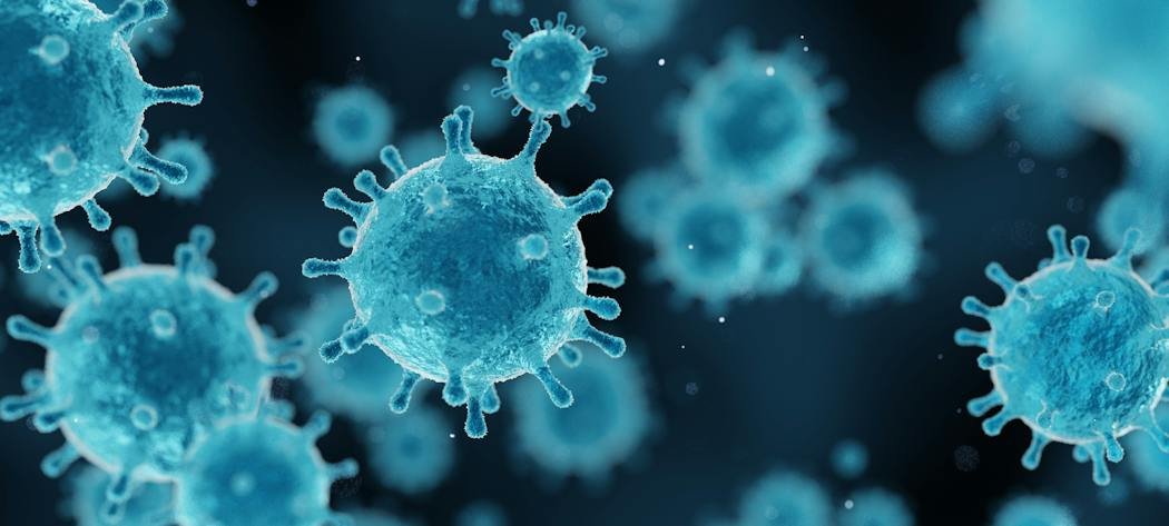 Chuyên gia dịch tễ học phân tích mẫu bệnh phẩm virus Shamonda dưới kính hiển vi trong phòng thí nghiệm
