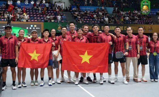 Đội tuyển Việt Nam dẫn đầu bảng tổng sắp huy chương tại Pickleball World Cup 2026 tổ chức ở Đà Nẵng