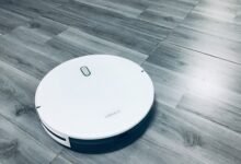 Robot hút bụi lau nhà thông minh tự động vẽ bản đồ và giặt sấy giẻ lau