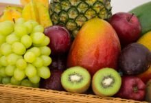 Trái cây tươi, ảnh chụp minh họa một nhóm thực phẩm