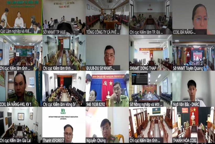 Cuộc họp kỹ thuật công bố bản đồ ranh giới rừng năm 2020 phiên bản 1.0