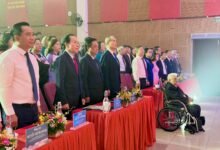 Phó Thủ tướng Chính phủ Lê Tiến Châu và các đại biểu dự Lễ kỷ niệm 50 năm Ngày truyền thống Trường Đại học Sư phạm Thành phố Hồ Chí Minh