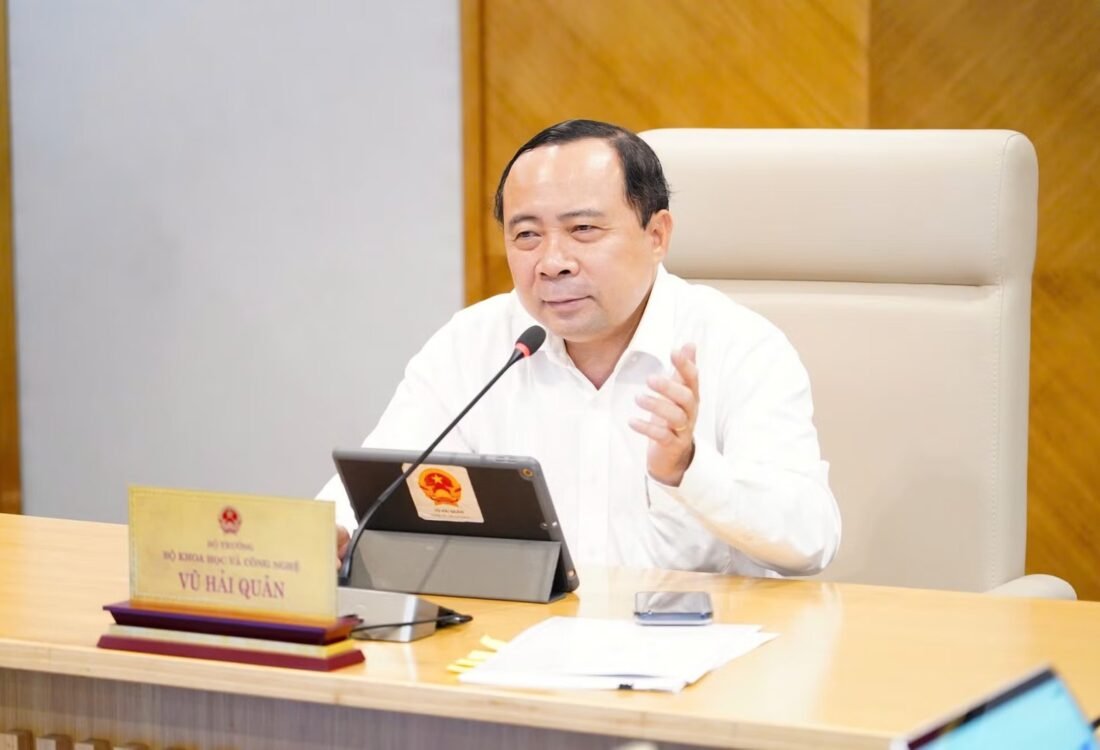 Bộ trưởng Vũ Hải Quân chủ trì hội nghị từ điểm cầu chính