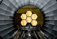 Gương chính kính thiên văn James Webb trong ảnh NASA