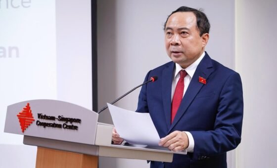 Bộ trưởng Bộ Khoa học và Công nghệ Vũ Hải Quân phát biểu khai mạc - Ảnh: Bộ KH&CN