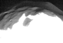 Phobos trong ảnh quan sát của NASA, ảnh tư liệu; không phải ảnh MMX đã hạ cánh