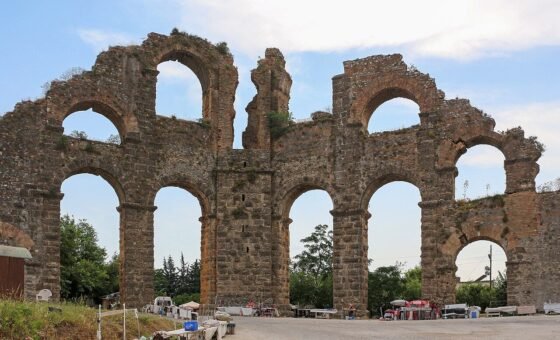 Di tích hệ thống dẫn nước Aspendos tại Thổ Nhĩ Kỳ