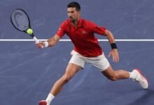 Novak Djokovic rơi xuống vị trí số 12 trên bảng xếp hạng ATP sau giải Thượng Hải Masters 2026