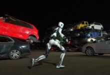 Robot H2-X trong khung hình video do Unitree công bố