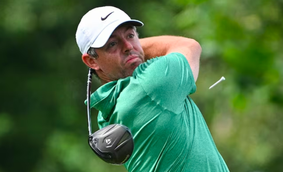 Rory McIlroy cán đích ở vị trí đồng hạng nhì sau JJ Spaun tại giải golf BMW PGA Championship 2026