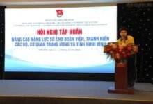 Hội nghị tập huấn kỹ năng số và ứng dụng trí tuệ nhân tạo