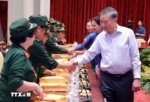 Cuộc gặp các thành viên Đại đội nữ lái xe Trường Sơn