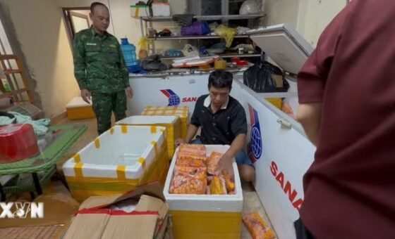 Biên phòng kiểm tra địa điểm cất hàng ở Lào Cai