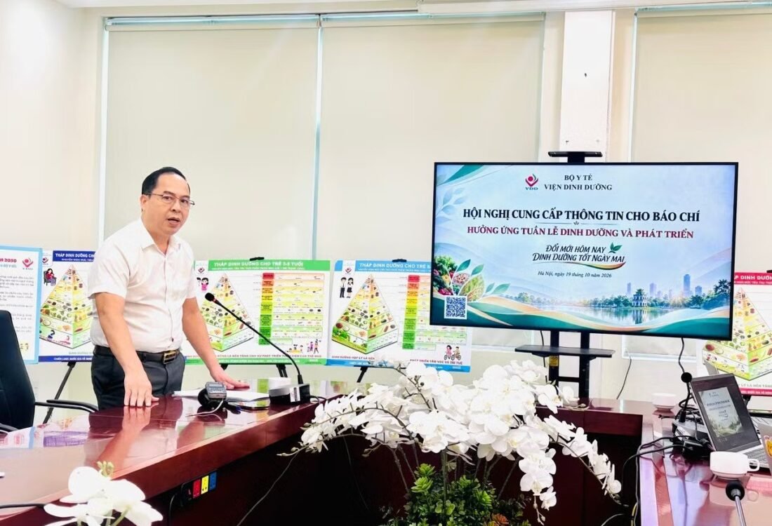 Tiến sỹ Nguyễn Hồng Trường - Phó Viện trưởng Viện dinh dưỡng Quốc gia