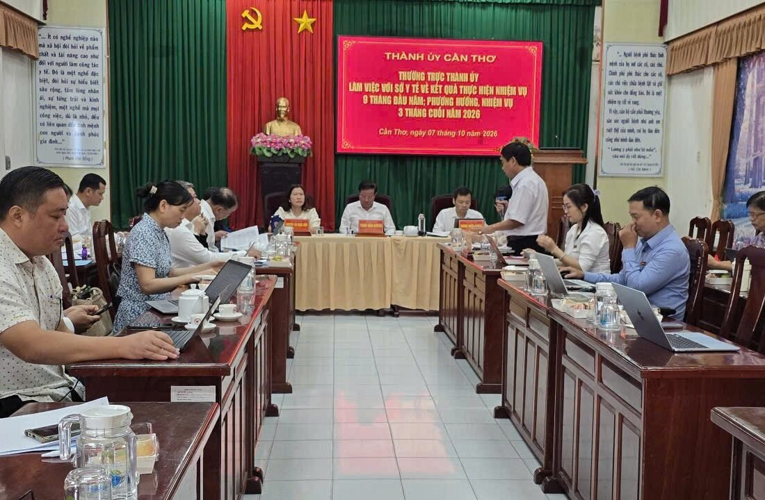Trong 9 tháng đầu năm, thành phố Cần Thơ có 2.291.001 người được khám sức khỏe định kỳ, nhưng Dự án Bệnh viện Ung bướu 500 giường vẫn chậm tiến độ