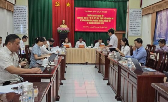 Trong 9 tháng đầu năm, thành phố Cần Thơ có 2.291.001 người được khám sức khỏe định kỳ, nhưng Dự án Bệnh viện Ung bướu 500 giường vẫn chậm tiến độ
